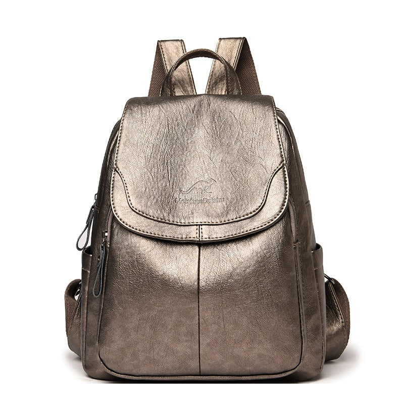 Premium Women’s Travel Backpack – Water‑Resistant Durable Nylon, Padded Laptop Sleeve, Anti‑Theft & Lightweight Carry‑On
