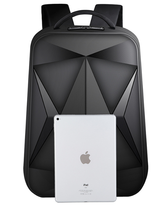Waterproof Leisure Backpack for Men | ABS Hard Shell, Large Capacity Laptop Bag with USB Charging, Anti-Scratch, Business & Travel