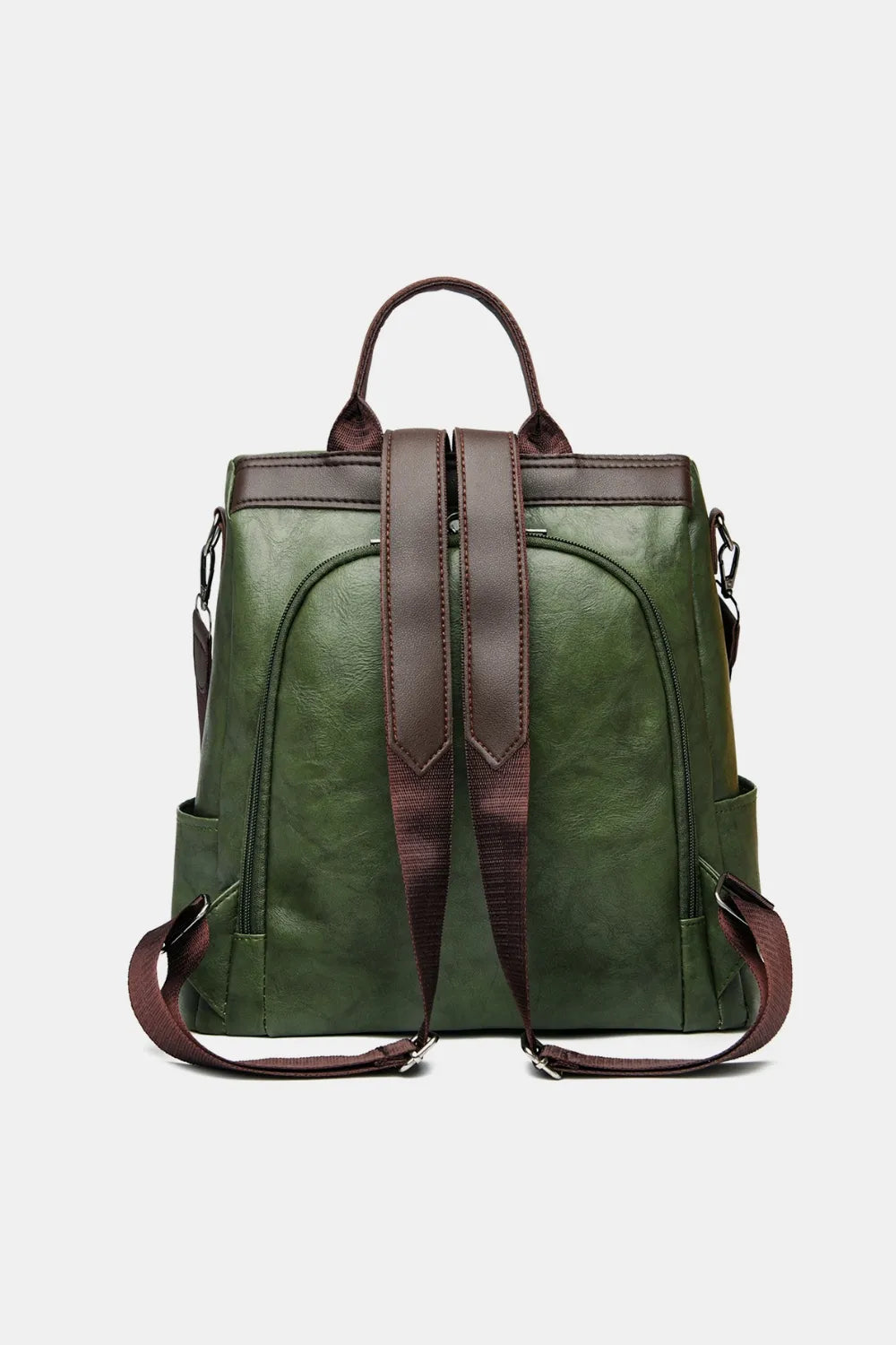 PU Leather Backpack Bag for Women & Men – Stylish Casual, Work & Travel Bag with Spacious Compartments, 31x15x29cm