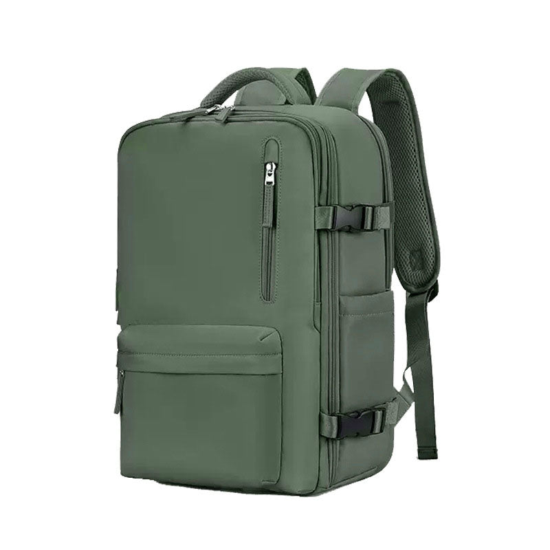 Travel Backpack for Women – Durable Oxford Cloth Carry‑On with 20–35L Capacity, Laptop Sleeve, Expandable, Water‑Resistant
