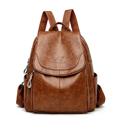 Premium Women’s Travel Backpack – Water‑Resistant Durable Nylon, Padded Laptop Sleeve, Anti‑Theft & Lightweight Carry‑On