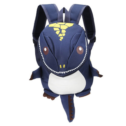 3D Dinosaur Backpack for Boys & Girls – Waterproof, Adjustable Shoulder Strap, Large Capacity School Bag for Kids