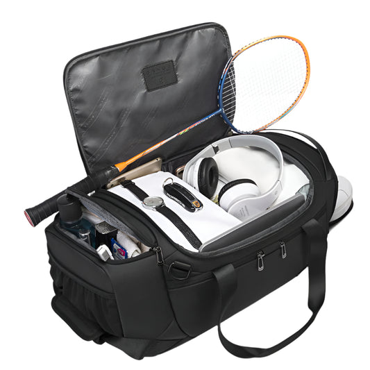 Men's Travel Gym Bag – Multi-Functional Outdoor Fitness Bag with Dry-Wet Separation, Shoe Compartment & Oxford Cloth Material