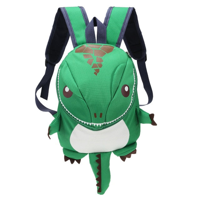 3D Dinosaur Backpack for Boys & Girls – Waterproof, Adjustable Shoulder Strap, Large Capacity School Bag for Kids
