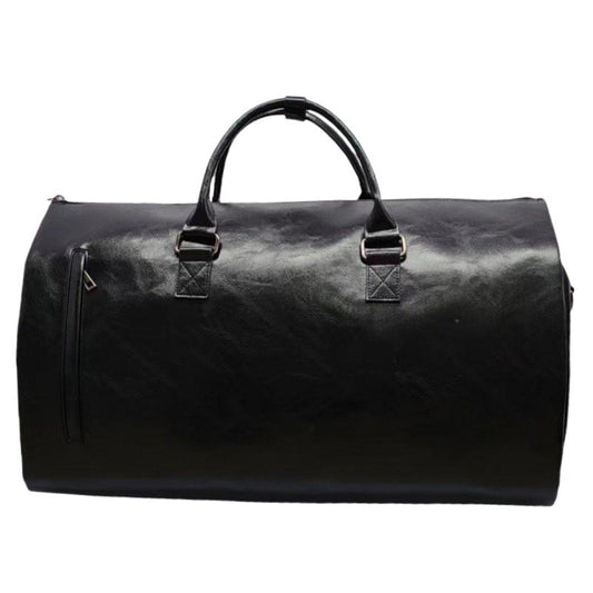 New PU Waterproof Travel Bag – Large Capacity Folding Suit Bag, Multifunctional Wet-Dry Separation, Portable & Durable