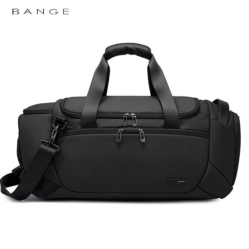 Men's Travel Gym Bag – Multi-Functional Outdoor Fitness Bag with Dry-Wet Separation, Shoe Compartment & Oxford Cloth Material