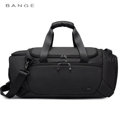 Men's Travel Gym Bag – Multi-Functional Outdoor Fitness Bag with Dry-Wet Separation, Shoe Compartment & Oxford Cloth Material