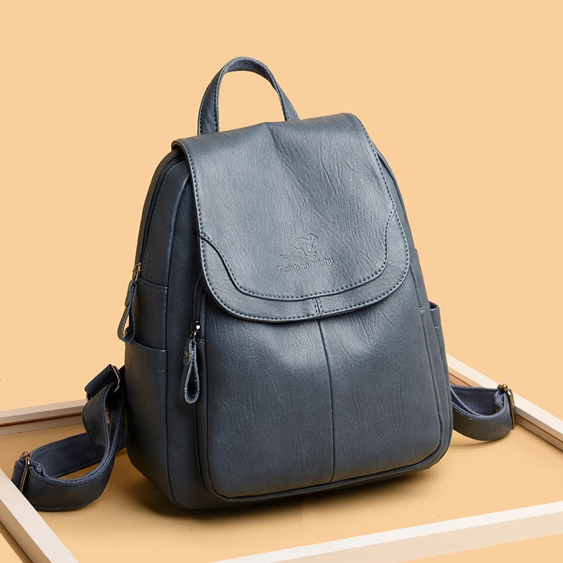 Premium Women’s Travel Backpack – Water‑Resistant Durable Nylon, Padded Laptop Sleeve, Anti‑Theft & Lightweight Carry‑On