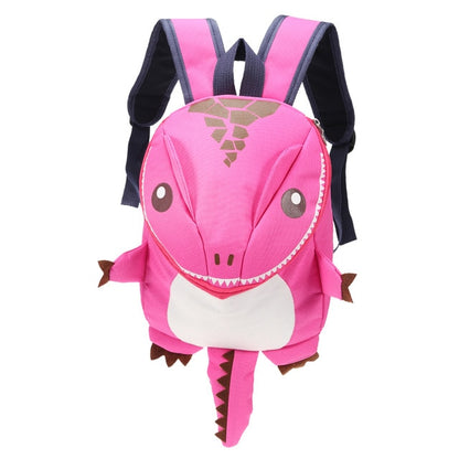3D Dinosaur Backpack for Boys & Girls – Waterproof, Adjustable Shoulder Strap, Large Capacity School Bag for Kids