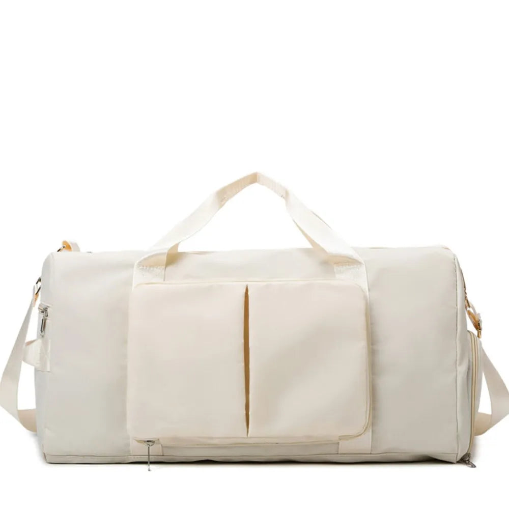 Wet and Dry Separation Travel Bag – Large Oxford Waterproof Bag for Clothes, Shoes, and Travel Essentials