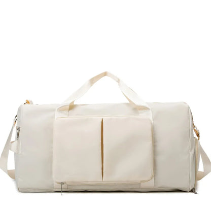 Wet and Dry Separation Travel Bag – Large Oxford Waterproof Bag for Clothes, Shoes, and Travel Essentials