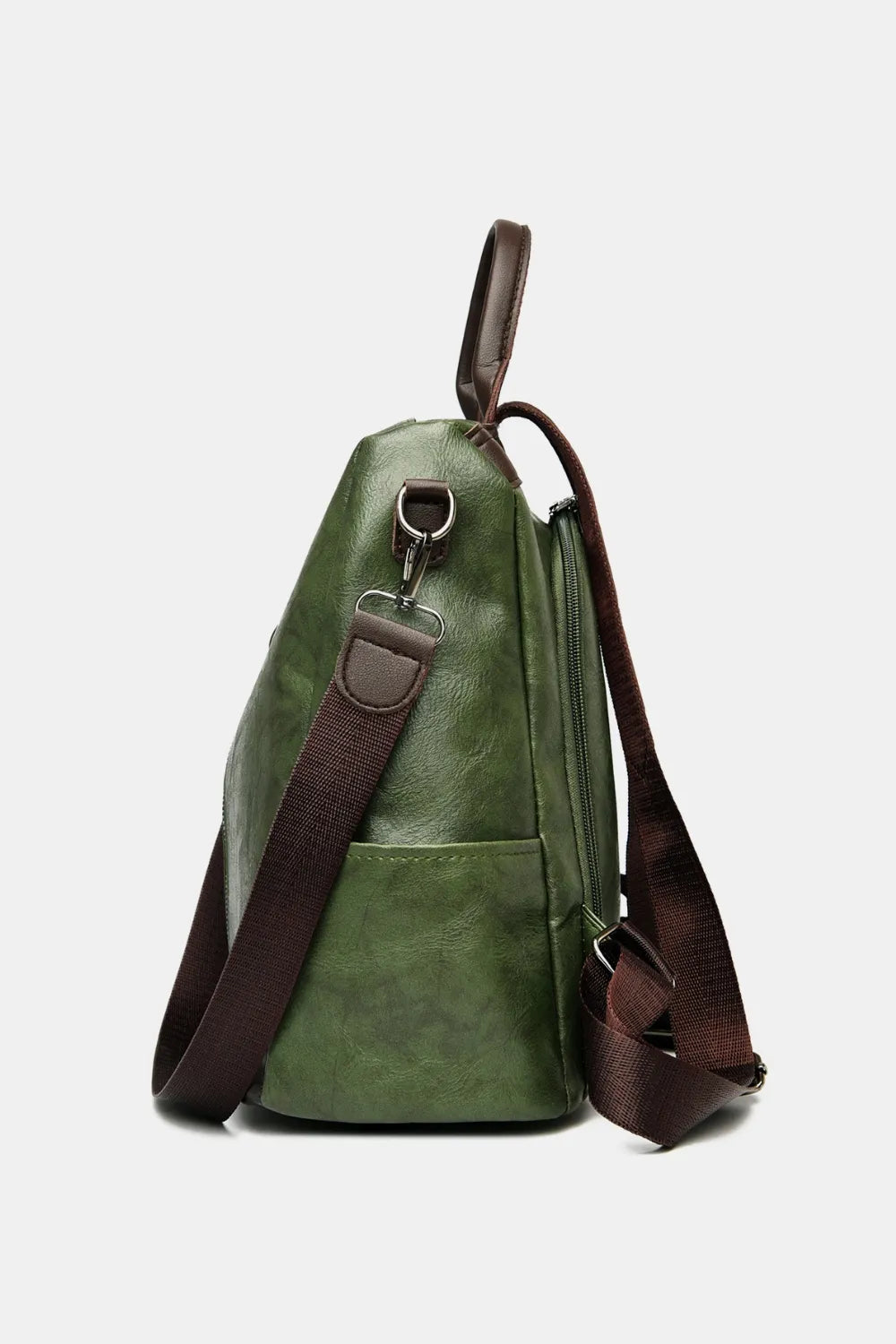 PU Leather Backpack Bag for Women & Men – Stylish Casual, Work & Travel Bag with Spacious Compartments, 31x15x29cm