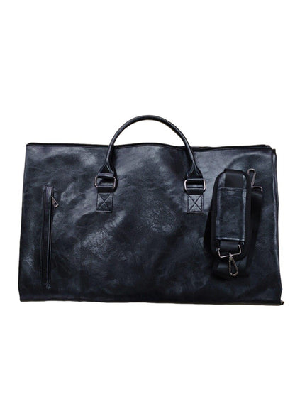 New PU Waterproof Travel Bag – Large Capacity Folding Suit Bag, Multifunctional Wet-Dry Separation, Portable & Durable