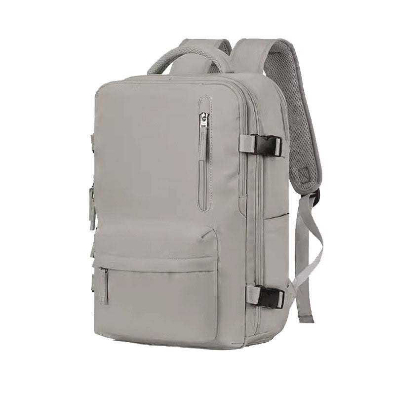 Travel Backpack for Women – Durable Oxford Cloth Carry‑On with 20–35L Capacity, Laptop Sleeve, Expandable, Water‑Resistant