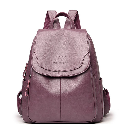 Premium Women’s Travel Backpack – Water‑Resistant Durable Nylon, Padded Laptop Sleeve, Anti‑Theft & Lightweight Carry‑On