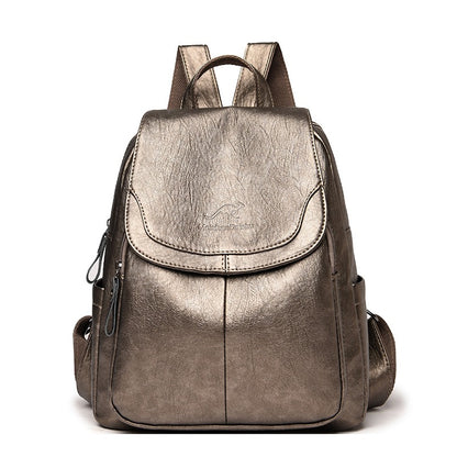 Premium Women’s Travel Backpack – Water‑Resistant Durable Nylon, Padded Laptop Sleeve, Anti‑Theft & Lightweight Carry‑On