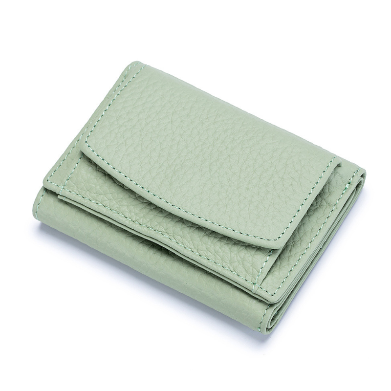 Small Wallet for Women – RFID Leather Wallet, Slim & Mini Design, 6 Card Slots, Coin Pocket, Durable Full Head Cowhide