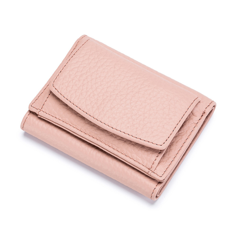 Small Wallet for Women – RFID Leather Wallet, Slim & Mini Design, 6 Card Slots, Coin Pocket, Durable Full Head Cowhide