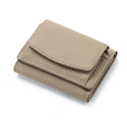 Small Wallet for Women – RFID Leather Wallet, Slim & Mini Design, 6 Card Slots, Coin Pocket, Durable Full Head Cowhide